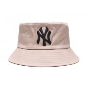 Sombrero Pescador New York Yankees Negro Beige