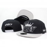 Gorra Plana OBEY Classic 3D With Tags Negro Gris