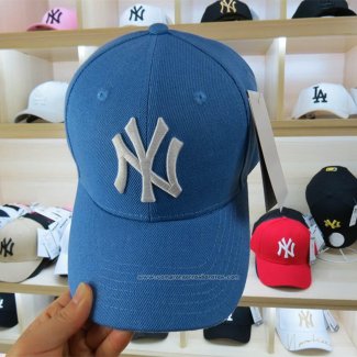 Gorra Beisbol New York Yankees 9Forty Plata Azul