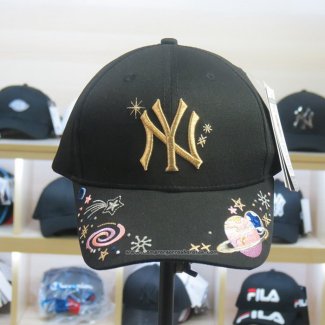 Gorra Beisbol New York Yankees 9Forty Dolado Negro Estrellada