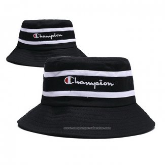 Sombrero Pescador Champion Negro Blanco