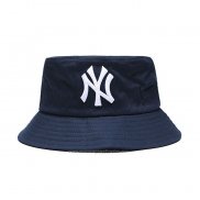 Sombrero Pescador New York Yankees Blanco Profundo Azul