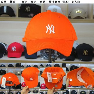 Gorra Beisbol New York Yankees 9Forty Blanco Naranja