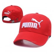 Gorra Beisbol Puma Blanco Rojo