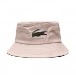 Sombrero Pescador Lacoste Profundo Verde Beige
