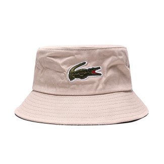 Sombrero Pescador Lacoste Profundo Verde Beige